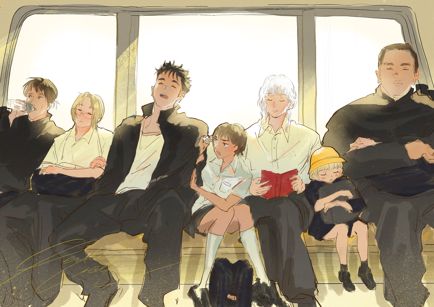 [Berserk] Hawks on the Train Home