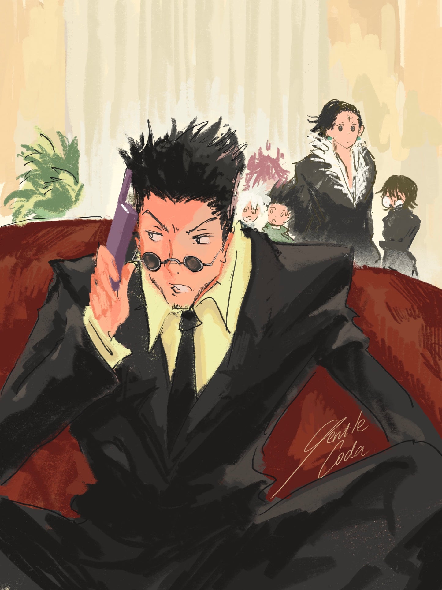 [HxH] leorio said 7pm SHARP