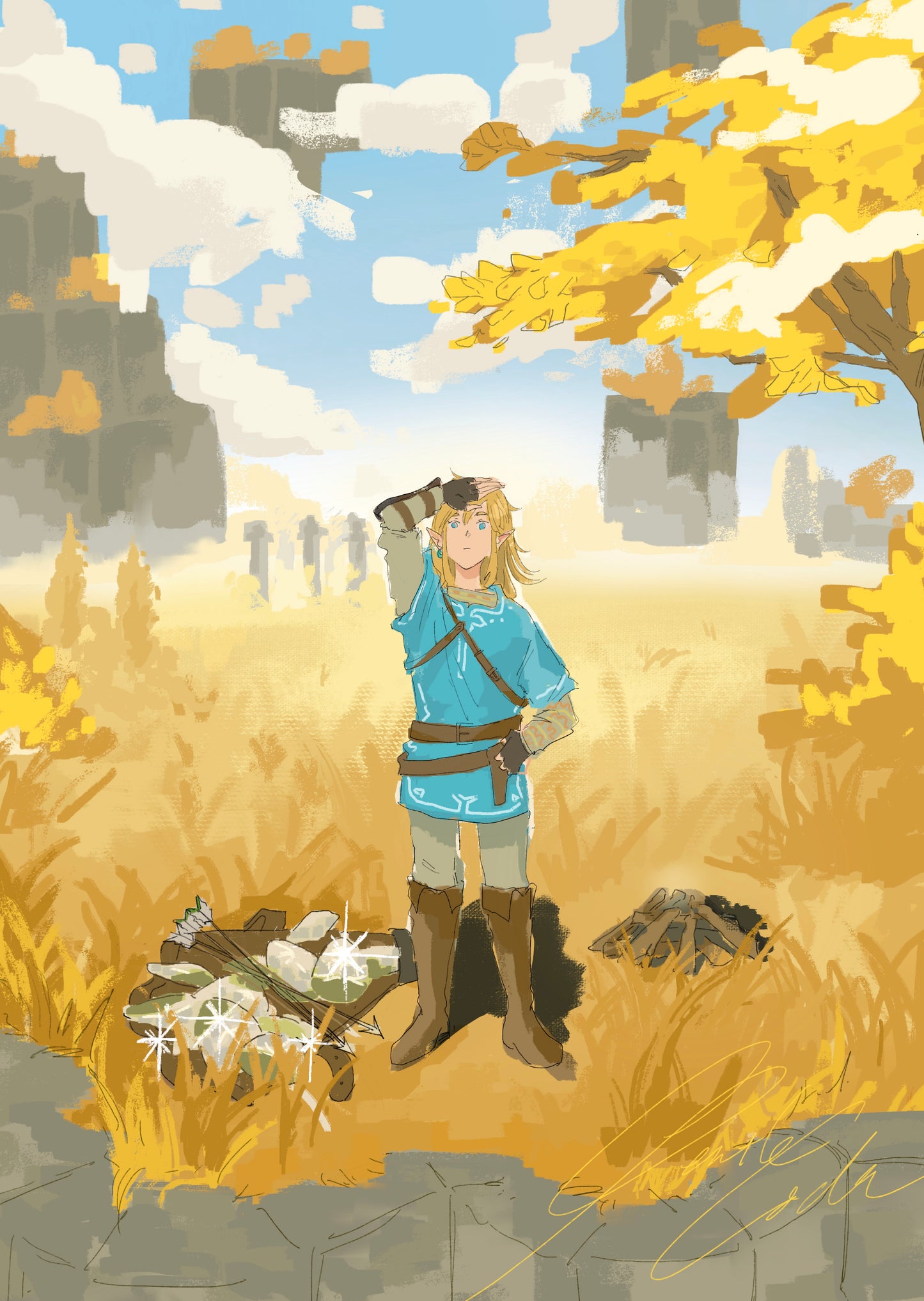 [Legend of Zelda] Dragon Scale Farming